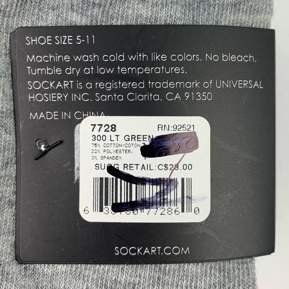 Sockart Tropical print Socks - Picture 4 of 5